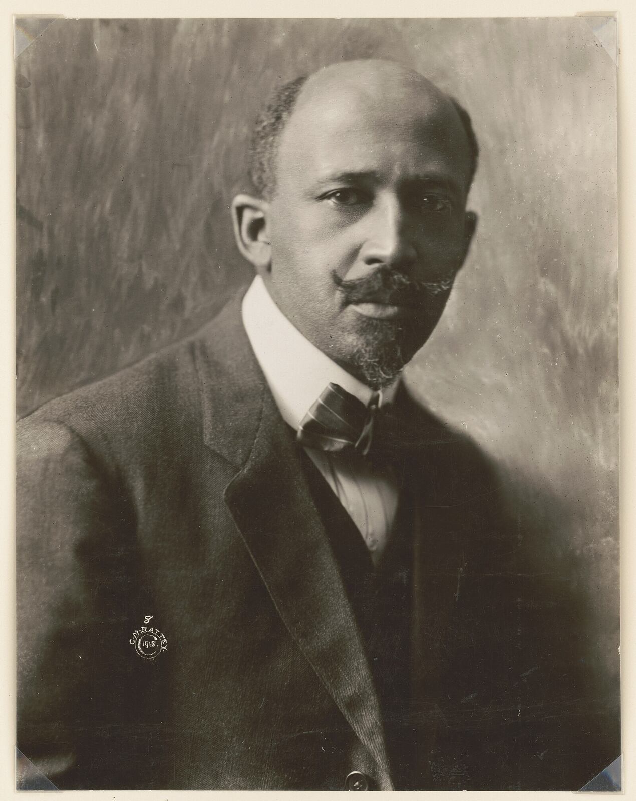 Black-and-white portrait of W. E. B. Du Bois
